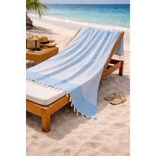 Lunga Vita Hürrem %100 Pamuk Peştemal 90X170 Büyük Ebatlı Plaj Havlusu Banyo Peştemali