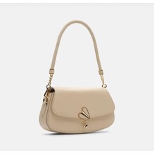 Sparkly Sight Kalp Detaylı Siyah Kadın Omuz Çantası