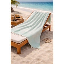 Lunga Vita Hürrem %100 Pamuk Peştemal 90X170 Büyük Ebatlı Plaj Havlusu Banyo Peştemali