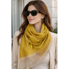 Sacce Scarves & Accessories Ipek Görünümlü Sim Şeritli Işıltılı Şal – Zarif, Hafif ve Şık Ipek Şal