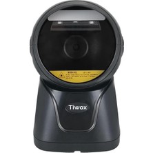 Tıwox VS-240 Kablolu USB Masaüstü Barkod Okuyucu 2D Karekod Okuma Özelliği ile Yüksek Performans