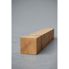 10X10 cm Kereste Kalas - 1 Metre Doğal Çam Ahşap Kütük - Hobi ve Mobilya Malzemesi