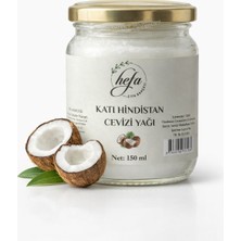 Şifa Bahçesi Katı Hindistan Cevizi Yağı 150 ml (Cam Şişe)