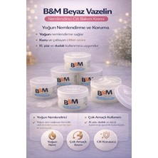 B&m Beyaz Vazelin Nemlendirici Cilt Bakım Kremi Çok Amaçlı Yoğun Nemlendirici 6 Adet
