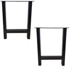 Beasym Bank Ayağı Metal Ayak Ev Ofis Iş Yeri Kütük Orta Bench Sehpa Ayağı