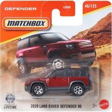 Matchbox 2020 Land Rover Defender 90 - Bordo (1/64) JHP39