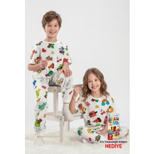 Carioca Boyanabilir Pijama 4-5 Yaş -Keçeli Kalem Hediyeli