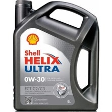 Shell Helix Ultra 5LT. 0W-30 Ect C2 C3 ( Üretim Yılı 2025 ) Motor Yağı 0W30 MOTOR YAĞ