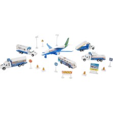 NW Nessi World 1012381 Yfn Mxx Oyun Set Havaalanı Uçaklı Ses Işıklı Byk Mv