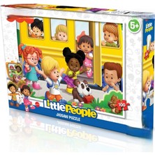 NW Nessi World Little People Puzzle 100 Parça