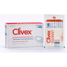 Clivex Hazır Pansuman Örtüsü Non-Woven Steril | Yüksek Emici Ped | Hipoalerjenik Tek Kullanımlık Yara Bandı - 50 Adet