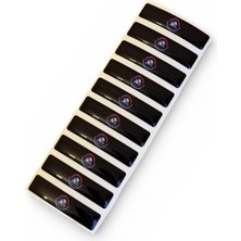 Bmw 50 Yıl 10 Adet Damla Stıcker (6 cm Uzunluk 1 cm Yükseklik)