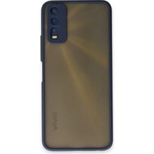 Feedback Newface Vivo Y11S Kılıf Montreal Silikon Kapak - Lacivert