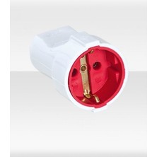 SHC4200 Ay-Ka Topraklı Dişi Fiş (1 Adet)