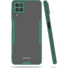 Feedback Newface Samsung Galaxy A22 Kılıf Platin Silikon - Yeşil