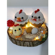 Amigurumi Tavuk Ailesi (El Yapımı)