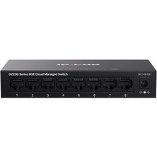 SHC4200 Ip-Com G2208D 8 Port Gigabit Cloud Yöneti̇lebi̇li̇r Metal Kasa Switch