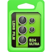 Feedback Newface Samsung Galaxy S24 Ultra Raze Metal Kamera Lens - Gri