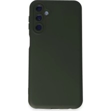 Feedback Newface Samsung Galaxy M34 5g Kılıf Nano Içi Kadife Silikon - Koyu Yeşil