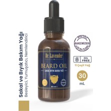 Organik Bitkisel Sakal ve Bıyık Bakım Yağı 30ML | Sakal Oluşumunu Destekleyici & Besleyici