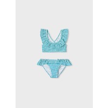 Mayoral Kız Çocuk Fıfırlı Bikini Turkuaz - 03734