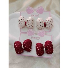 Elas Home Çocuk Bebek Fiyonk Yumuşak Toka Çift