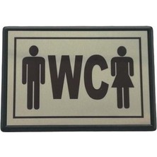 SHC4200 Yönlendirme Büyük Wc Bay Bayan 13X8,5 cm