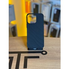 Avcı Teknoloji Market iPhone 15 Pro Max Uyumlu Kaymaz Tırtıklı Dokulu Mat Kılıf