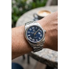 Beverly Hills Polo Club Gerçek Pırlantalı Erkek Kol Saati | 41 mm Çelik Kasa, Dolma Kalem Hediyeli