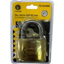 SHC4200 Ennalbur Tudor 63 mm Sarı Asma Kilit