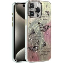 Feedback Newface iPhone 14 Pro Kılıf Blade Aynalı Desenli Kapak - Desen 6