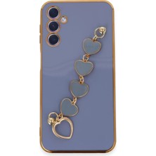 Feedback Newface Samsung Galaxy A24 4g Kılıf Esila Silikon - Gri