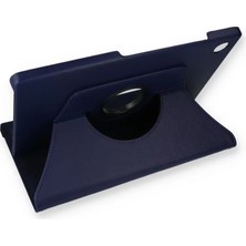 Feedback Newface Samsung Galaxy X200 Tab A8 10.5 Kılıf 360 Tablet Deri Kılıf - Lacivert