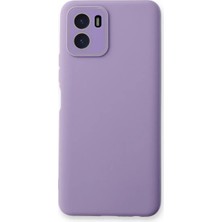 Feedback Newface Vivo Y15S Kılıf Lansman Glass Kapak - Lila