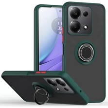 Feedback Newface Xiaomi Redmi Note 13 Pro 4g Montreal Yüzüklü Silikon Kapak - Yeşil
