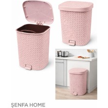 Şenfa Home 8 Lt Pedallı  Iç Kovalı Çöp Kovası