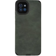 Feedback Newface Samsung Galaxy A03 Kılıf Loop Deri Silikon - Yeşil