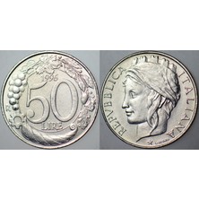 Banknoting Italya 50 Liret 1996 Çil.