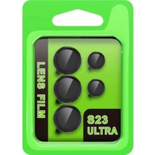 Feedback Newface Samsung Galaxy S23 Ultra Raze Metal Kamera Lens - Siyah