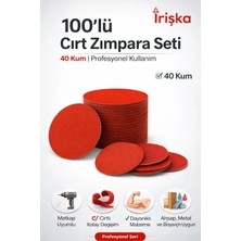 irişka Cırt Zımpara Seti Zımpara Pedi 100 Ad