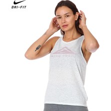 Nike Dri-Fit Trail Tank Kadın Gri Koşu Atleti