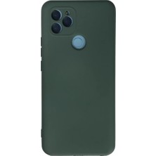 Feedback Newface General Mobile Gm 21 Kılıf Nano Içi Kadife Silikon - Koyu Yeşil