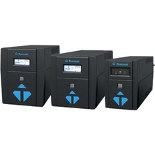 SHC4200 Tescom Leoap 2000VA 1f/1f (2X9AH) 4/8dk LCD Line Interaktif Ups