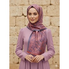 Gül Desenli Çift Taraflı Şal