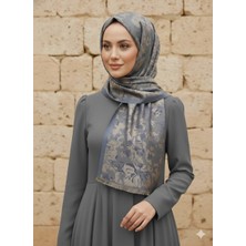 Gül Desenli Çift Taraflı Şal