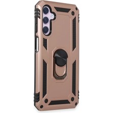 Feedback Newface Samsung Galaxy A24 4g Kılıf Sofya Yüzüklü Silikon Kapak - Rose