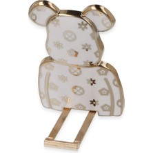 Feedback Newface Astro Stand Ayıcık Desenli - Beyaz