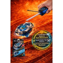 Toyfest Beyblade x Sword Dran 3-60F Başlangıç Seti Orijinal Takara Tomy Fırlatıcı Dahil Attack Tipi