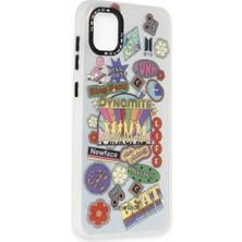 Feedback Newface Samsung Galaxy A04 Kılıf Estoril Desenli Kapak - Estoril - 14