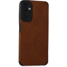 Feedback Newface Samsung Galaxy A05S Kılıf Loop Deri Silikon - Kahverengi
